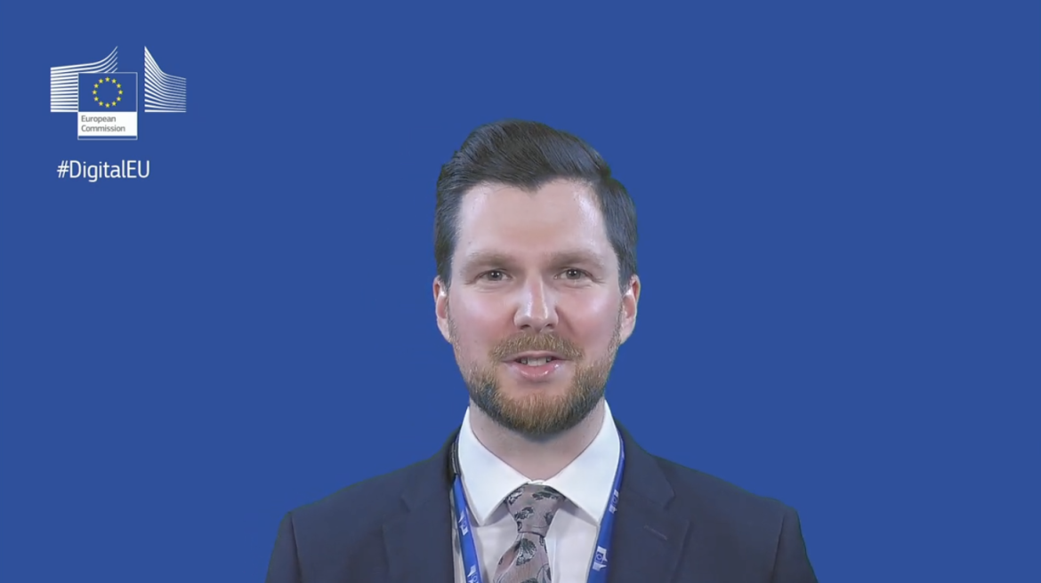 Tomas Petru, European Commission, at CLOUD DAYS 2023 by OUTSCALE