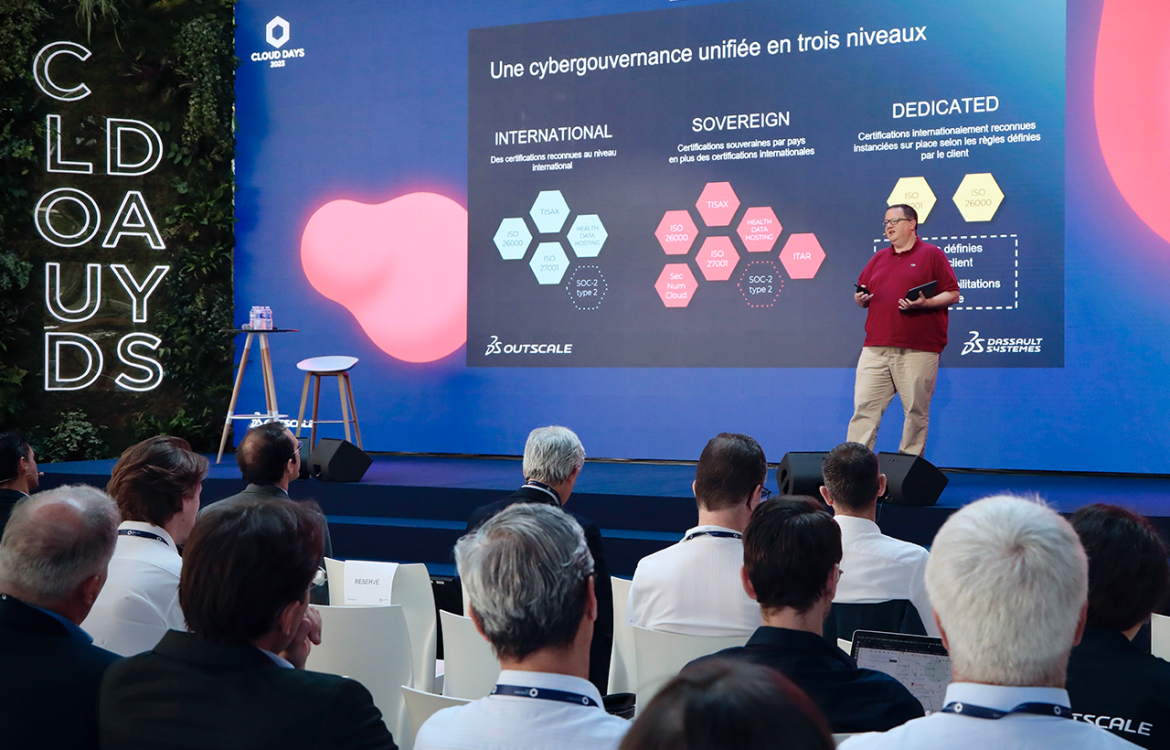 CLOUD DAYS 2023 – ARNAUD BERTRAND OUTSCALE : une feuille de route entre résilience, performance et sécurité