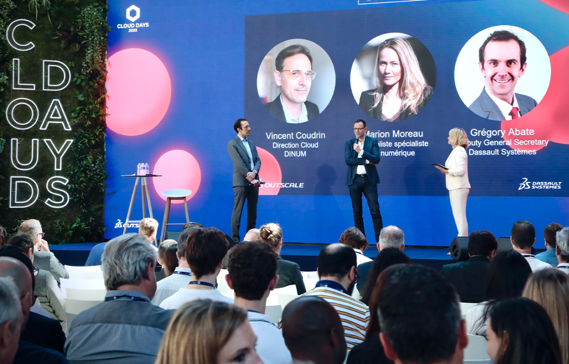 CLOUD DAYS 2023 – Vincent COUDRIN et Gregory ABATE Le Cloud souverain et de confiance : la feuille de route de l’État - CLOUD DAYS 2023