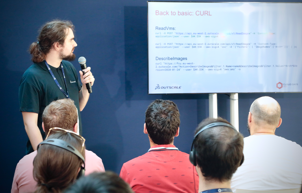 CLOUD DAYS 2023 - OUTSCALE passe en terminal